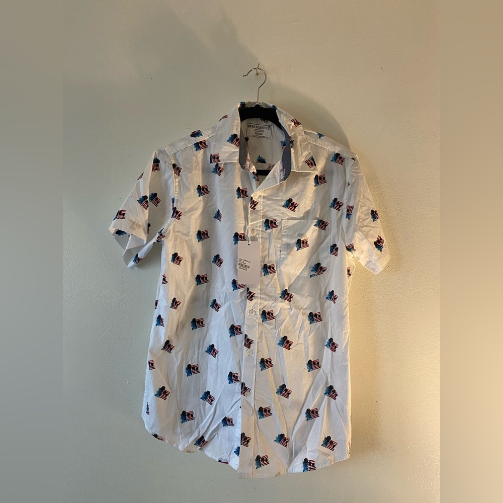 Men’s American Flag Shirt